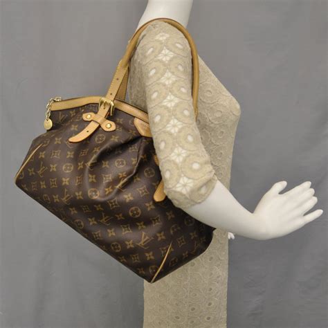 louis vuitton monogram tivoli gm size|tivoli bag value.